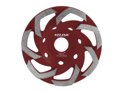 XTLINE Kotouč diamantový brusný segmentový | 115x22,2 mm