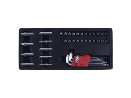 STAVTOOL Sada zástrčných hlavic a bitů 41 dílů