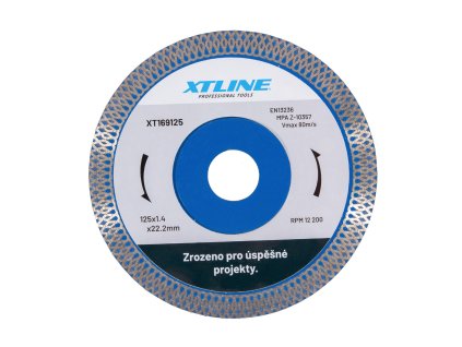 XTLINE Kotouč diamantový turbo | 150x1,6x10x22,2 mm