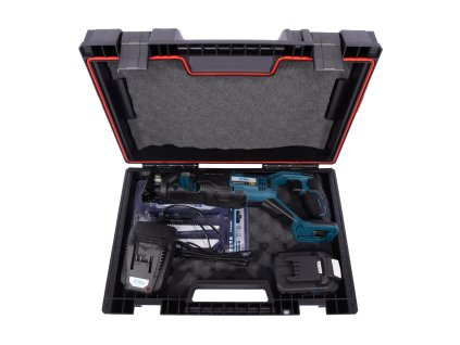 XTLINE Aku mečová pila 18 V + baterie 2.0 Ah + nabíječka 2.4 A + box