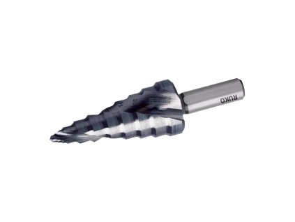RUKO Vrták stupňovitý s břitem FLOWSTEP RUnaTEC HSS | 9-38 mm, 12 stupňů