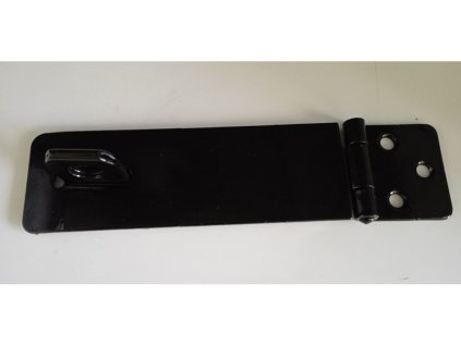 Petlice MINI 125x38x2mm ČERNÝ LAK