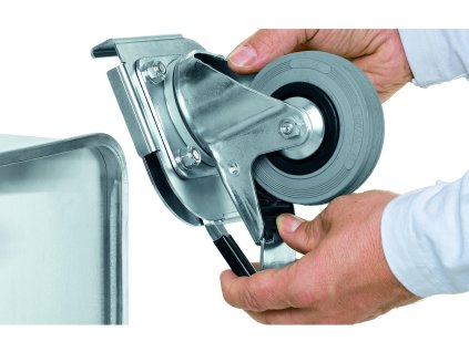 Clip-On kolečka, 40741, Popis: sada pevných koleček (2 ks)