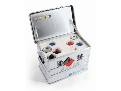 Obaly pro nebezpečné zboží ZARGES, 926000, Popis: příplatek k bedně K470 za zkoušku GGVS