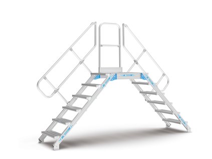 Přechod, stacionární, 42355275, Sklon (°): klička pro odnímatelné zábradlí a madlo