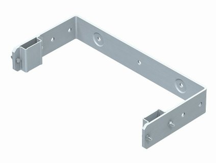 Kotva do zdi U, pevná 200, 43257, Materiál: pozinkovaná ocel