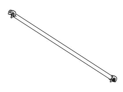 Diagonální vzpěra, 42937, Pro délku lešení (m): 1,80