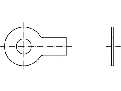 DIN 93 podložka pojistná s jedním jazýčkem pozink