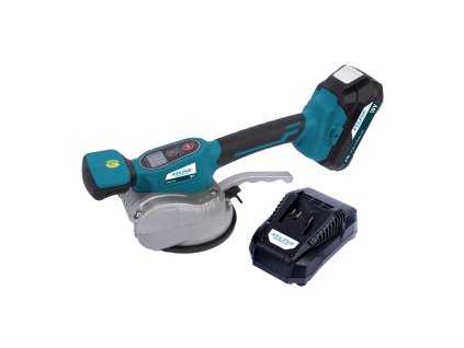 XTLINE Aku vibrační přísavka 18 V + baterie 2.0 Ah + nabíječka 2.4 A + box