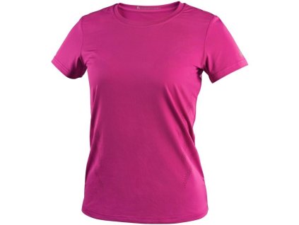 Tričko CXS MOVADO, funkční, krátký rukáv, dámské, růžové