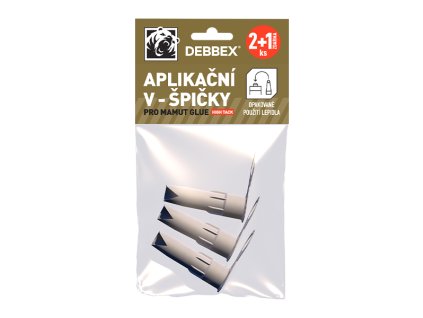 Náhradní aplikační V-špičky pro lepidla MAMUT GLUE 2+1 ZDARMA