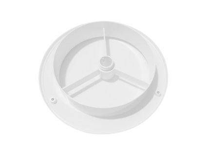 HACO Talířový ventil bílý s regulací | 150 mm