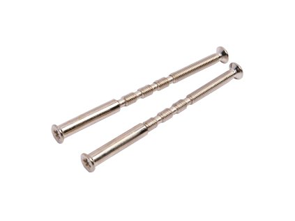 TRITOOLS Šroub spojovací na kliky nikl, dlouhý štít