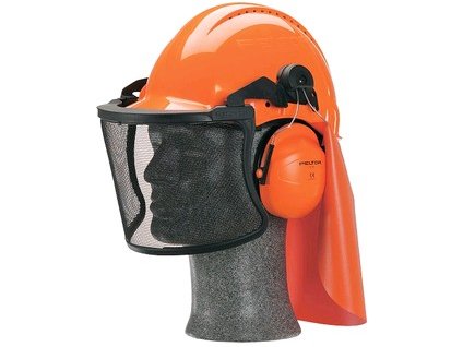 Lesnický set 3M Peltor G3000NOR51V5C, oranžový