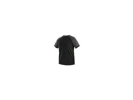 Tričko s krátkým rukávem OLIVER, černo šedé
