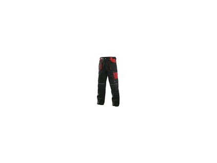 Kalhoty do pasu CXS ORION TEODOR, pánské, černo červené