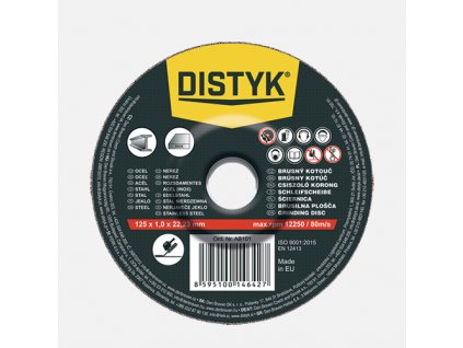 Brusný kotouč A24R T27 ocel, nerez