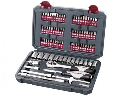 BEST OF KW: Souprava gola 1/4" 4-14mm s příslušenstvím Basic-Line 82ks