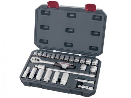 BEST OF KW: Souprava gola 3/8" 6-22mm s příslušenstvím Basic-Line 26ks