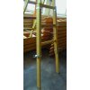 Dřevěný stojací žebřík (štafle), Pracovní výška: 2,75 m