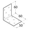 KM18 - úhelník montážní 60x60x50x2,0 mm