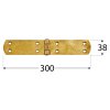 ZF 300 Závěs francouzský 300x38x2,5 mm