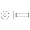 INBUS (IMBUS) šroub extra nízká hlava vnitřní šestihran 10.9 černý