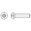 ISO 7380 INBUS (IMBUS) šroub půlkulatá hlava TORX SECURITY BUTTON nerez A2