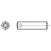 DIN 916 šroub stavěcí vnitřní šestihran s kuželovým důlkem nerez A4