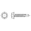 DIN 7504K šroub samovrtný šestihranná hlava s límcem nerez A2