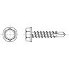 DIN 7504K šroub samovrtný šestihranná hlava s límcem nerez AISI410