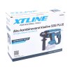 XTLINE Aku kombinované pneumatické kladivo SDS PLUS bezuhlíkové 18 V