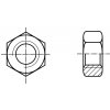 ISO 4032 matice šestihranná přesná dle ISO  8.8 pozink jemný závit