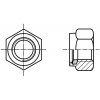 DIN 982 matice samojistná vysoká s nylonem 10.9 pozink jemný závit