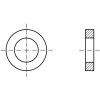 DIN 7989A podložka pro ocelové konstrukce lisovaná, forma A černá