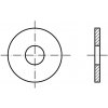 DIN 440R podložka pro dřevěné konstrukce, forma R (kruh otvor) nerez A2