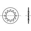 DIN 6797I podložka vějířová vnitřní ozubení tvar I pozink