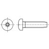 DIN 7500C šroub závitotvorný s půlkulatou hlavou a křížovou drážkou POZIDRIVE pozink