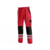 Kalhoty CXS LUXY BRIGHT, pánské, červeno-černé