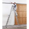 Multitec M mnohoúčelový 4-dílný žebřík , Pracovní výška: 5,50 m