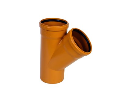 Kanalizačná odbočka 200/150/45° PVC