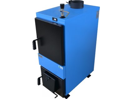 Oceľový kotol na spaľovanie dreva rad D23 5mm oceľ 23 kW ŠTANDARD