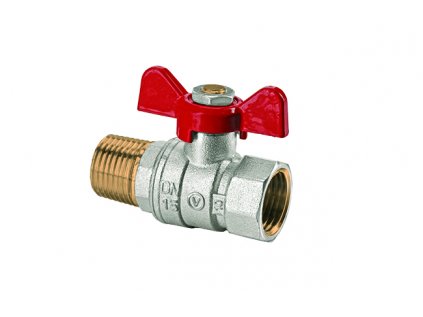 Guľový ventil 1/2" MF motýľ