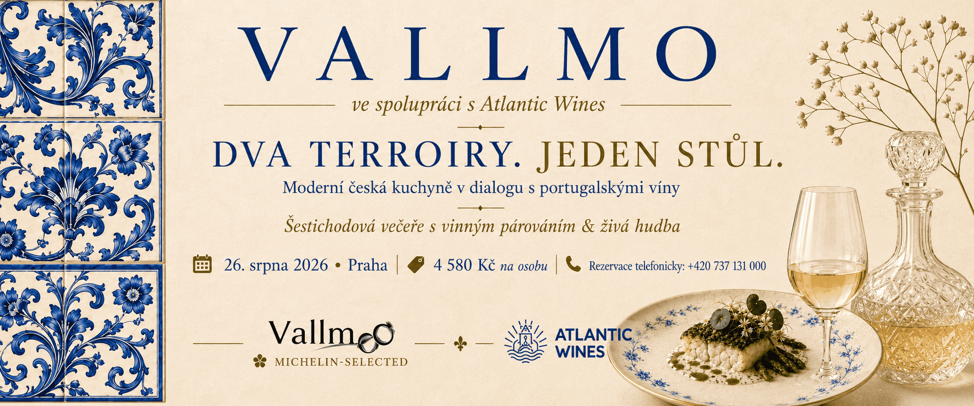 Vallmo degustace dva terroiry