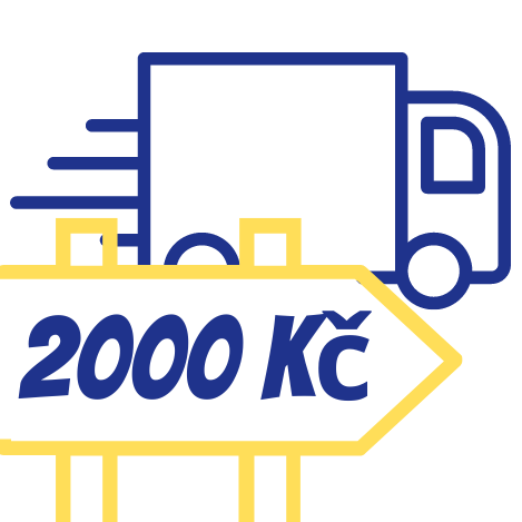 Doprava zdarma od 2000 Kč