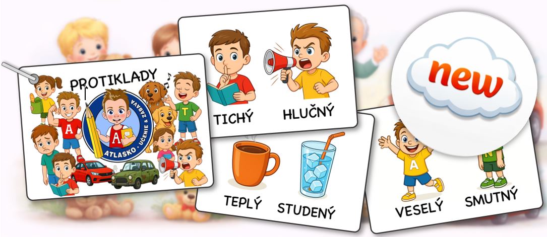 Náučné karty - PROTIKLADY
