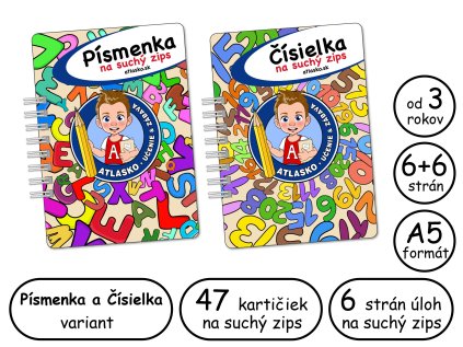 Pracovný zošit PÍSMENKA, ČÍSIELKA