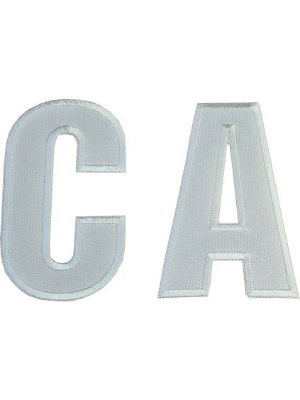 nášivky znaceni C A white 01 (002)