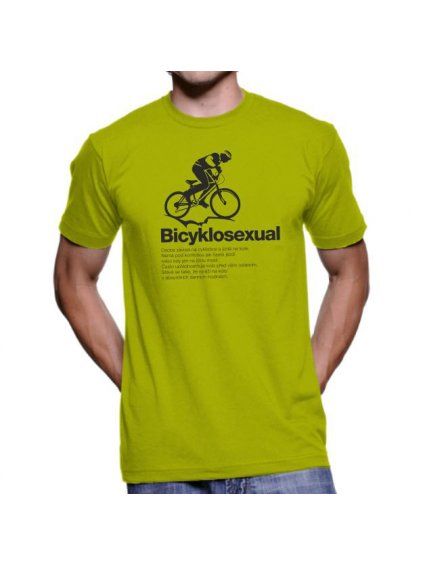 triko bicyklosexual 62limetka m 01