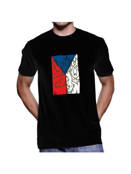 triko vlajkacr 01black 01